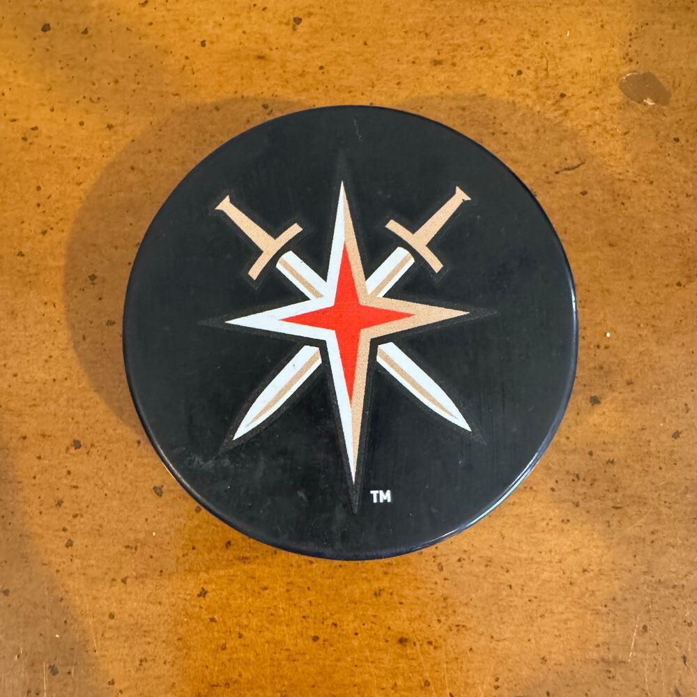 Vegas Golden Knights Official NHL Licensed Hockey Puck Collectible